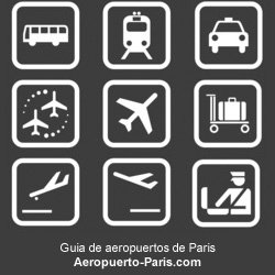 Guia de aeropuertos parisinos: Informaci�n pr�ctica, accesos, transportes, traslados, alquiler de coches, hoteles, taxis, mapas...